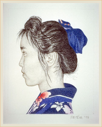 Kyoko portrait drawing